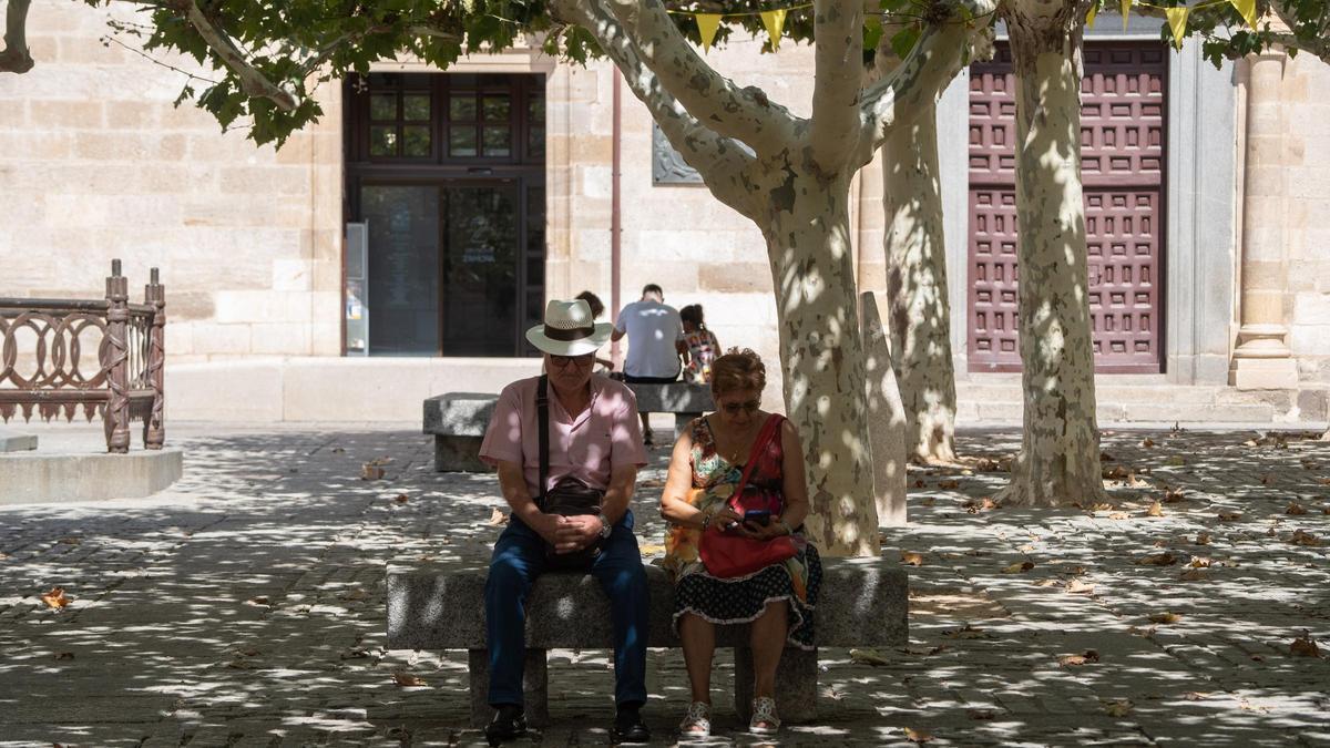 Calor en Zamora.