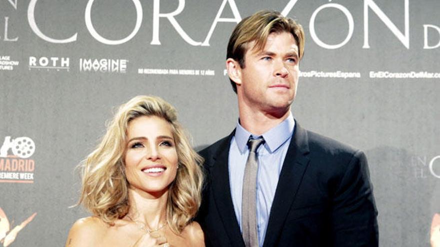 Chris Hemsworth y Elsa Pataky.