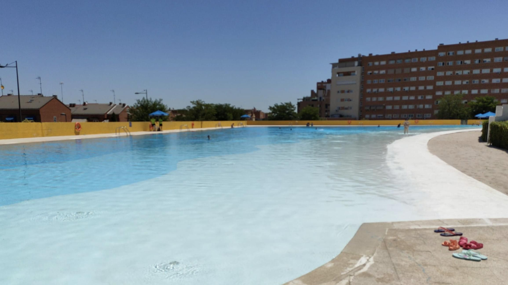 La piscina de agua salada de Madrid está escondida al sur de la Comunidad