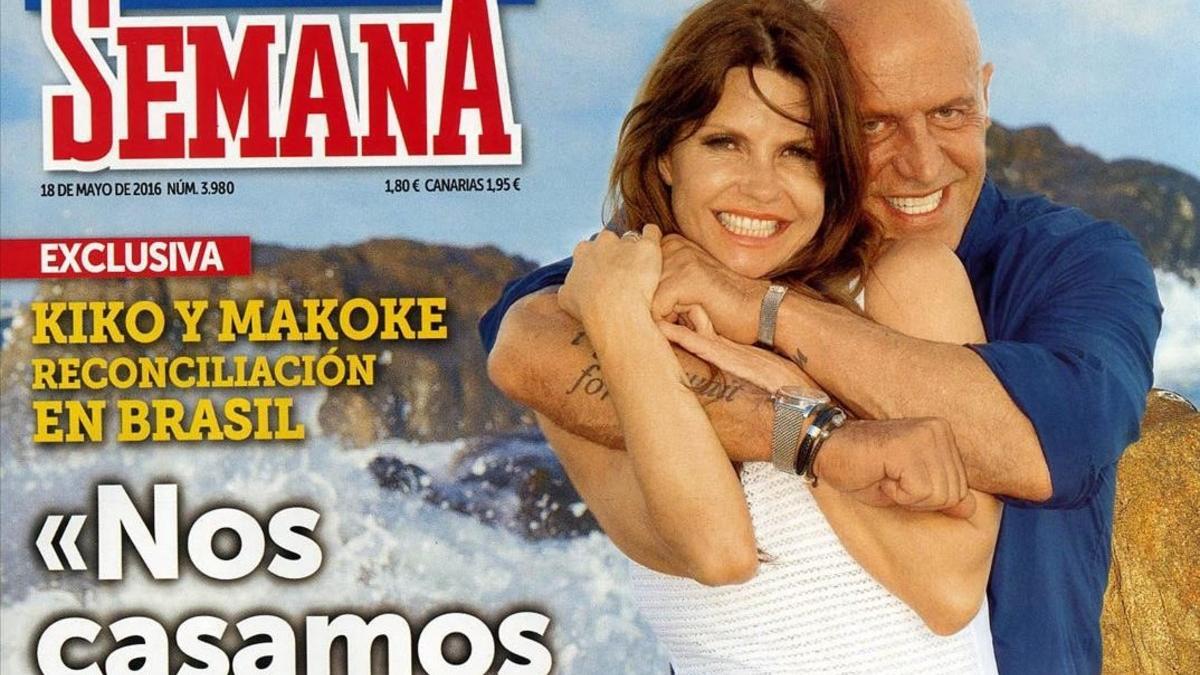 Kiko Matamoros y Makoke: &quot;Nos casamos en verano, con o sin mis hijos&quot;