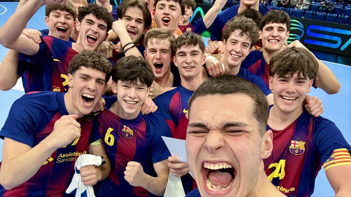 El Barça juvenil ya está en la Final Four