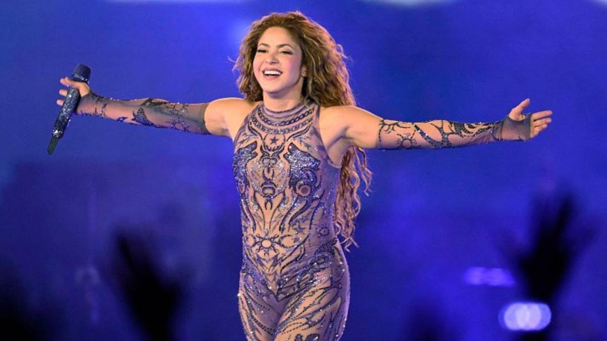 Shakira durante un concierto de su tour 'Las mujeres ya no lloran'