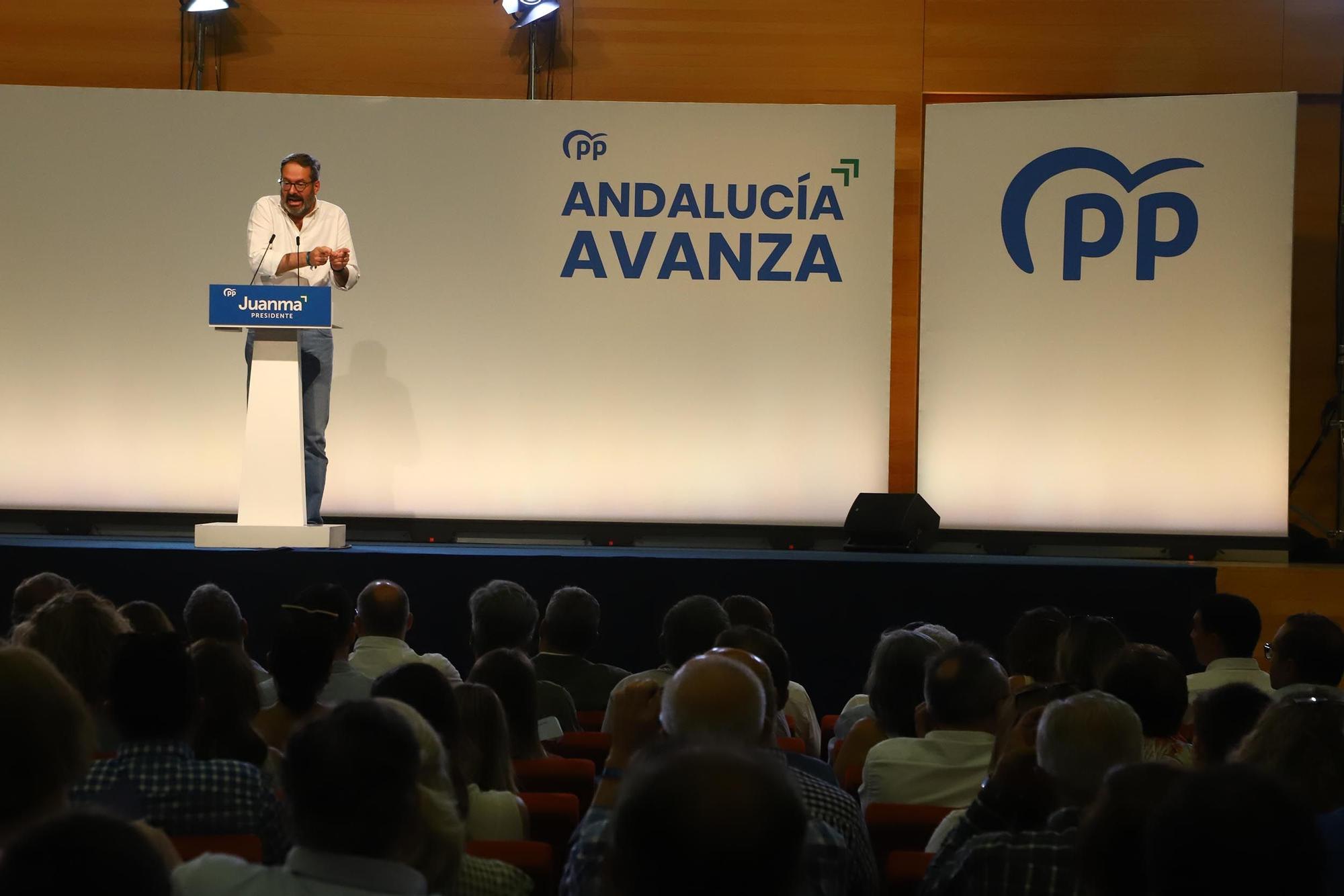 El presidente del Partido Popular, Núñez Feijóo, participa en Córdoba en un acto electoral del PP cordobés