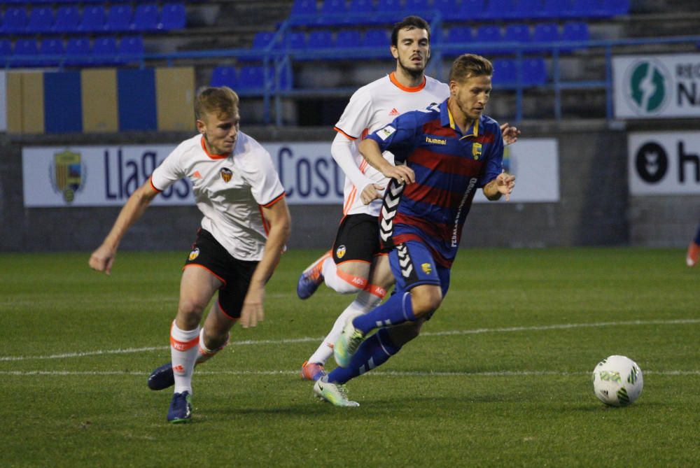 Llagostera - Valencia Mestalla (1-1)