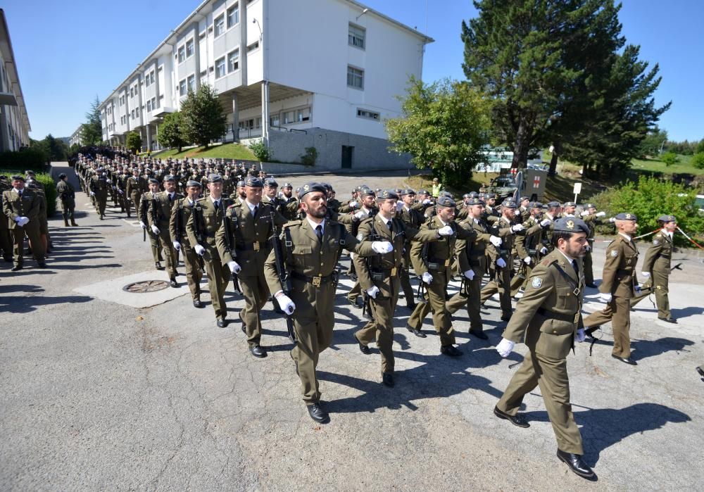 Durante un acto militar que tuvo lugar en la Base General Morillo de Figueirido