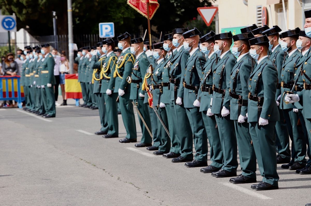 La Guardia Civil honra a su patrona en Murcia