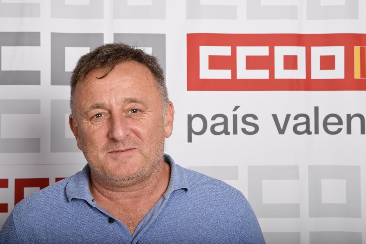 Sergio Villalba Secretario General de CCOO.