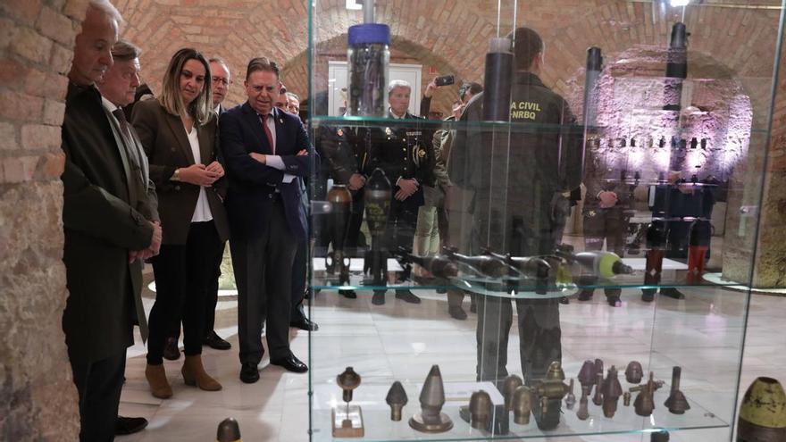 La espectacular exposición en Oviedo: minas antipersonas, granadas de la 1ª Guerra Mundial y una bomba del GRAPO en Gijón