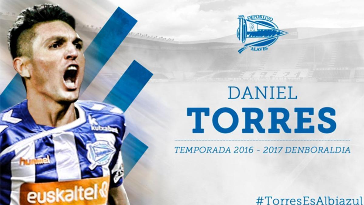 Daniel Torres, una de las esperanzas del Alavés en su regreso a Primera