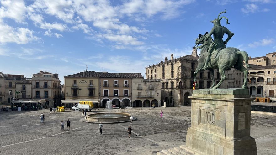 Plaza Mayor de Trujillo.