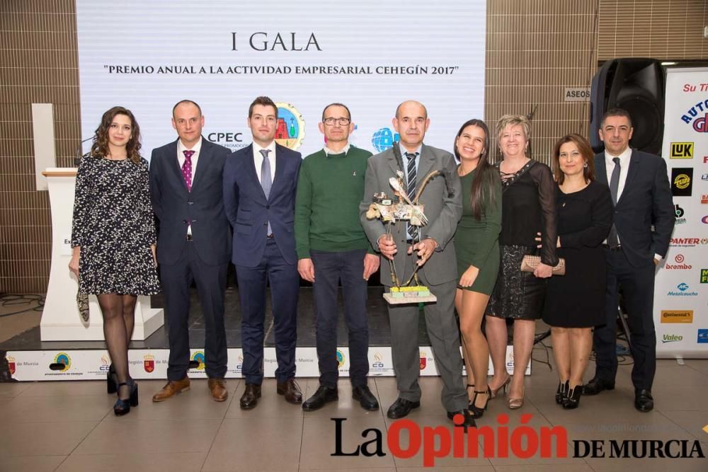 Gala premio a la Actividad empresarial en Cehegín