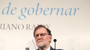 Archivo - El expresidente del Gobierno, Mariano Rajoy, durante la presentación de su último libro ‘El arte de gobernar’, en el Auditorio Carlos V del Hotel Monumento San Francisco, a 4 de diciembre de 2025, en Santiago de Compostela, Galicia (España).