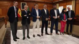 El líder de UGT Andalucía destaca el papel de la concertación social en su visita a Córdoba