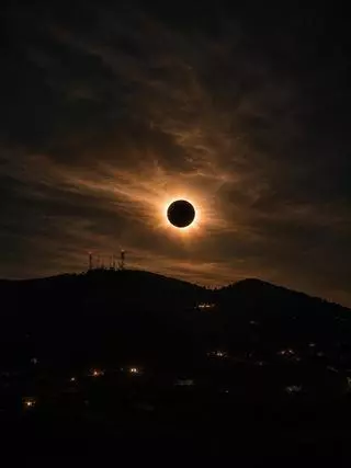 Las imágenes del eclipse tomadas por los seguidores del Diario de Ibiza