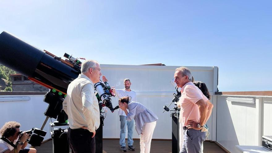 La inauguración del Parque Astronómico de El Julán en El Hierro refuerza la apuesta de Canarias por el turismo de observación del universo