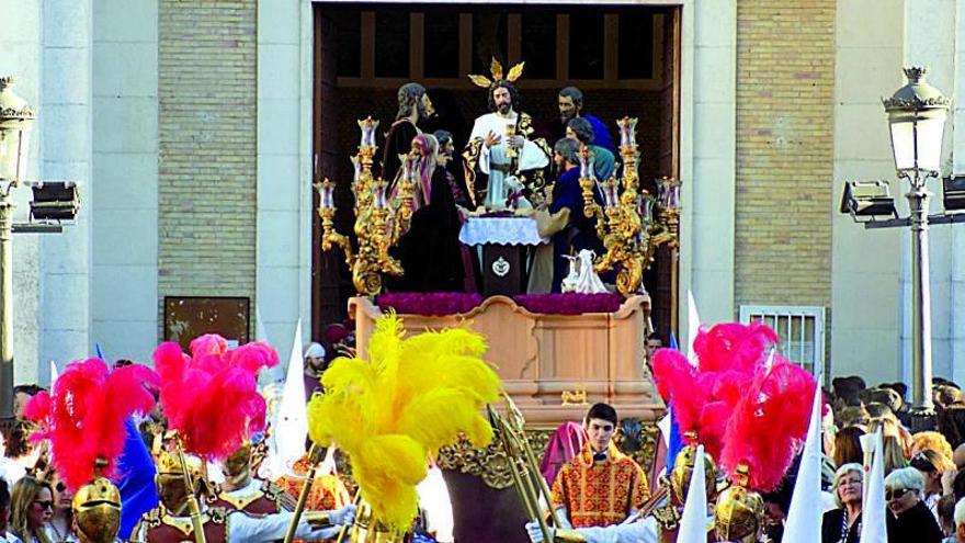 Santa Cena: Salida desde la Iglesia de San José, el Lunes Santo.