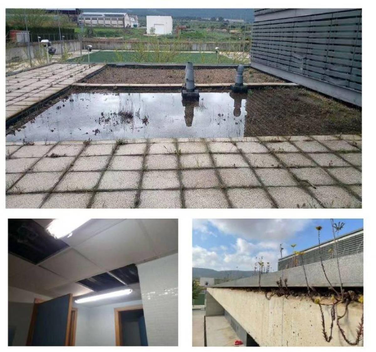 Deficiencias constructivas en el colegio Comte de salvatierra de Fontanars.