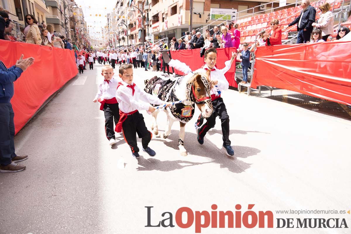 Desfile infantil en las Fiestas de Caravaca (Bando Caballos del Vino)