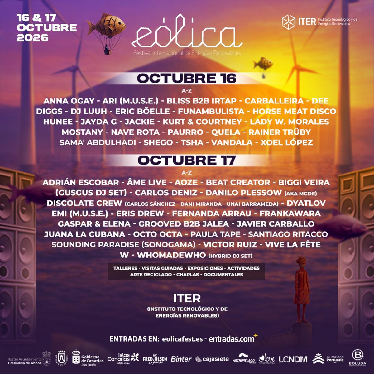 Cartel del festival.