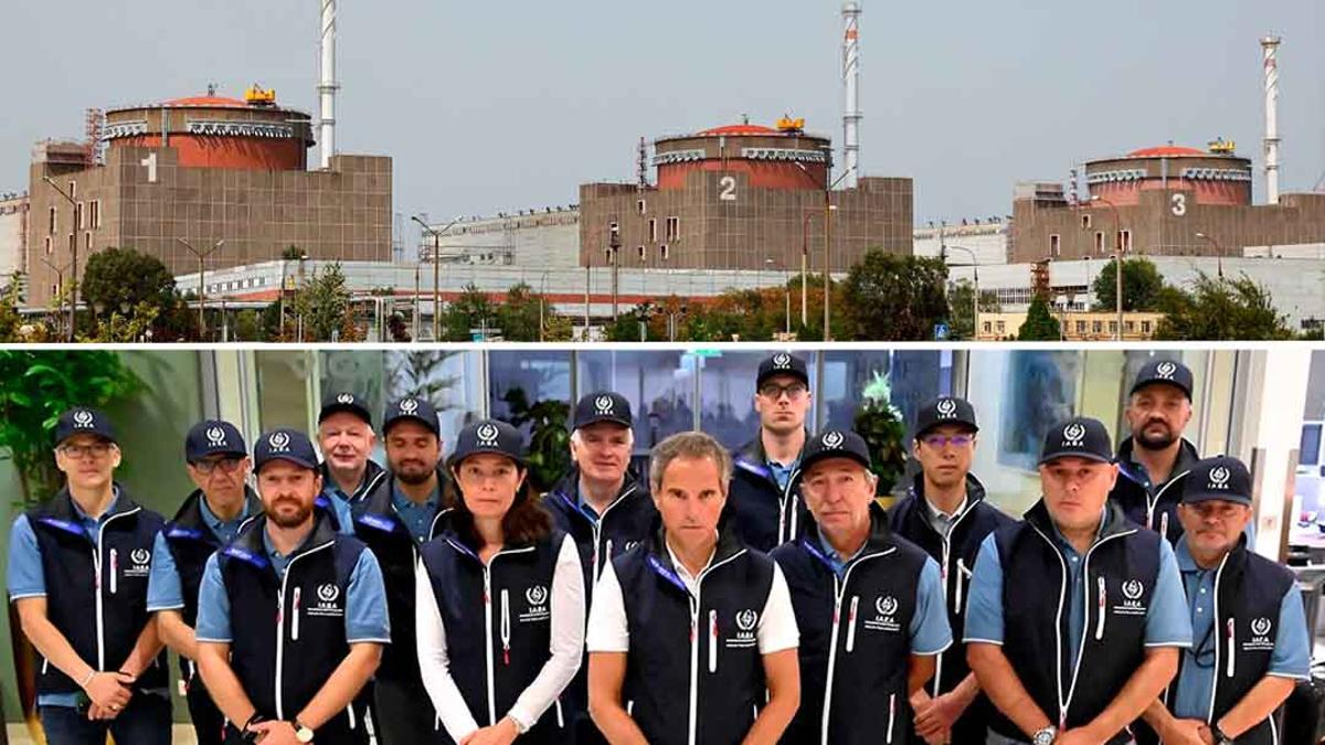 Expertos del OIEA se dirigen a la planta nuclear de Zaporiyia en Ucrania