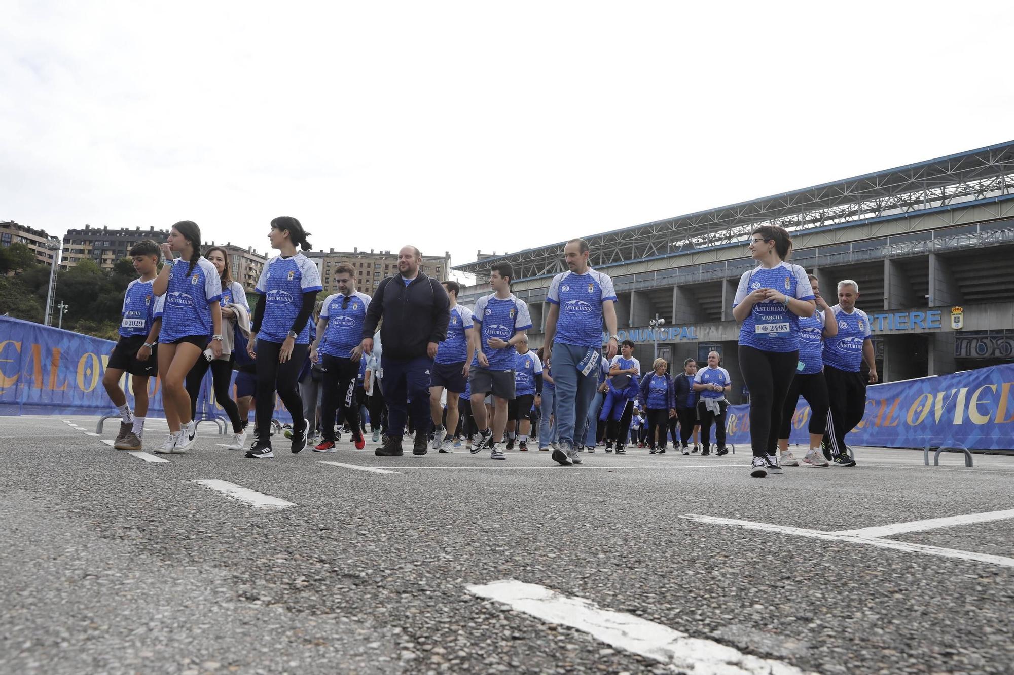 EN IMÁGENES: Así ha sido la carrera por el centenario del Real Oviedo