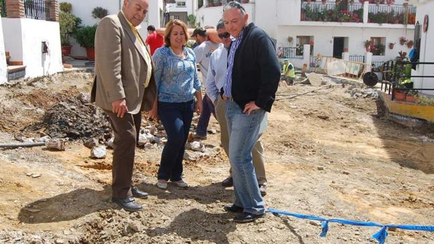 La alcaldesa de Rincón de la Victoria, Encarnación Anaya, en Benagalbón.