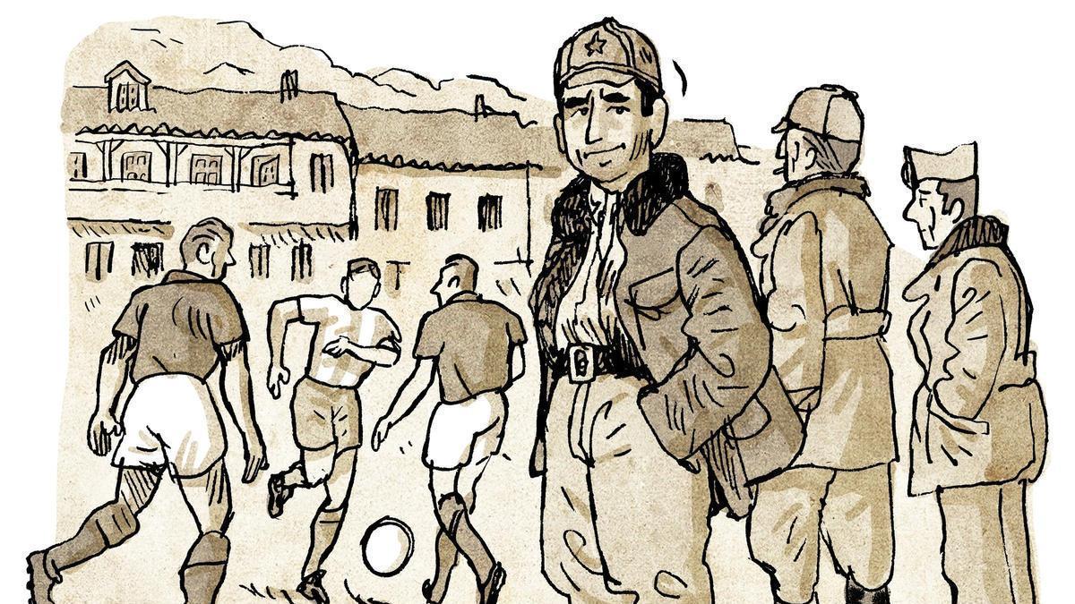 El comandante Bárzana.