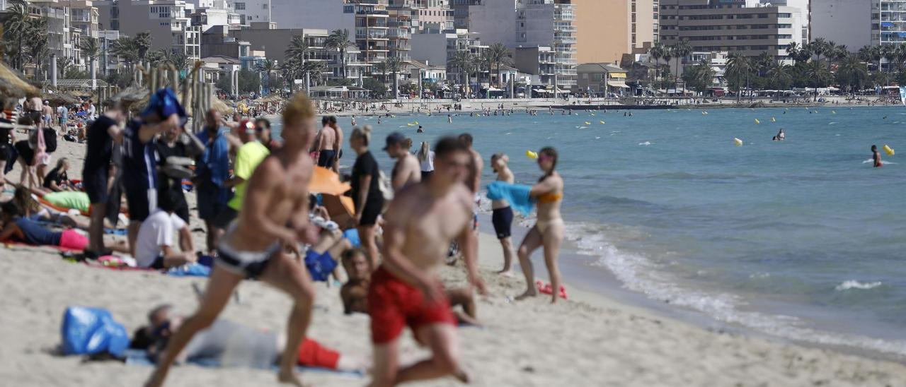 Viel los war diesen Sommer an der Playa de Palma. Die Hoteliers sind trotzdem nicht rundum glücklich.