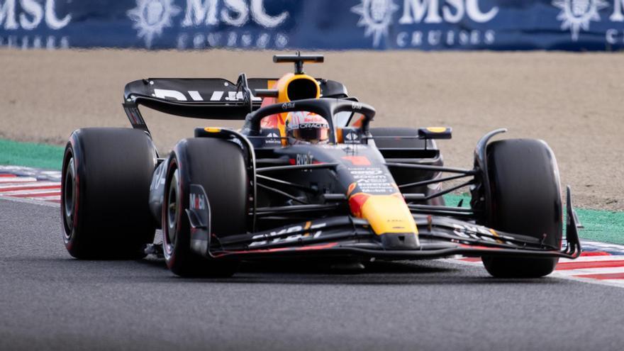 Max Verstappen, en el circuito de Suzuka.