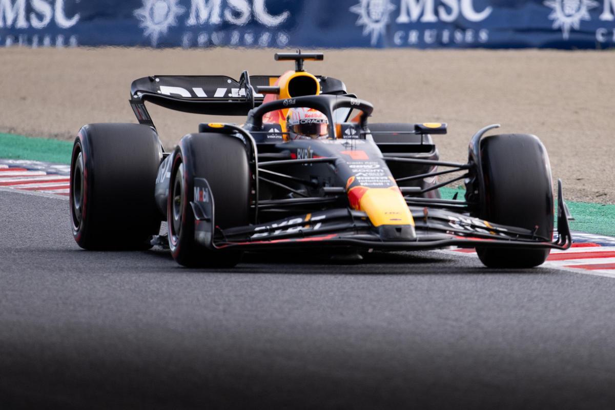 Max Verstappen, en el circuito de Suzuka. Max Verstappen, en el circuito de Suzuka.