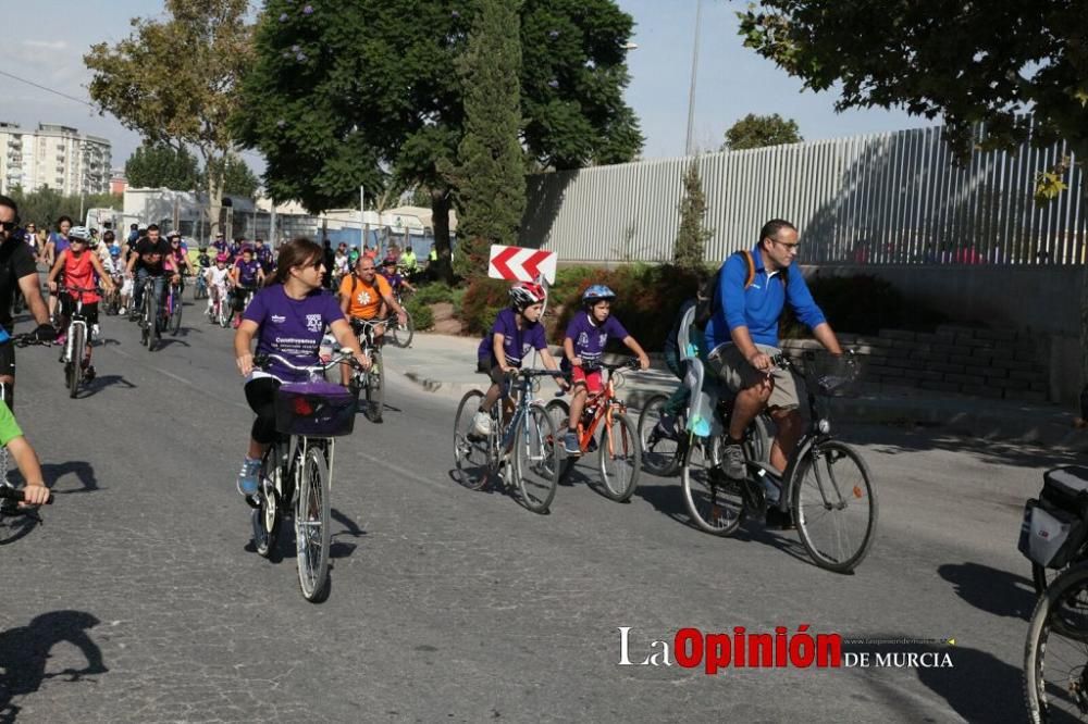 Ciclopaseo para clausular en Lorca los JDG