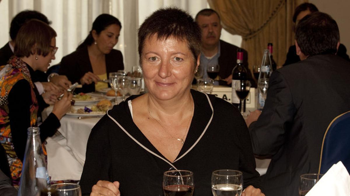 La diputada de CiU Elena Ribera, en noviembre del 2009.
