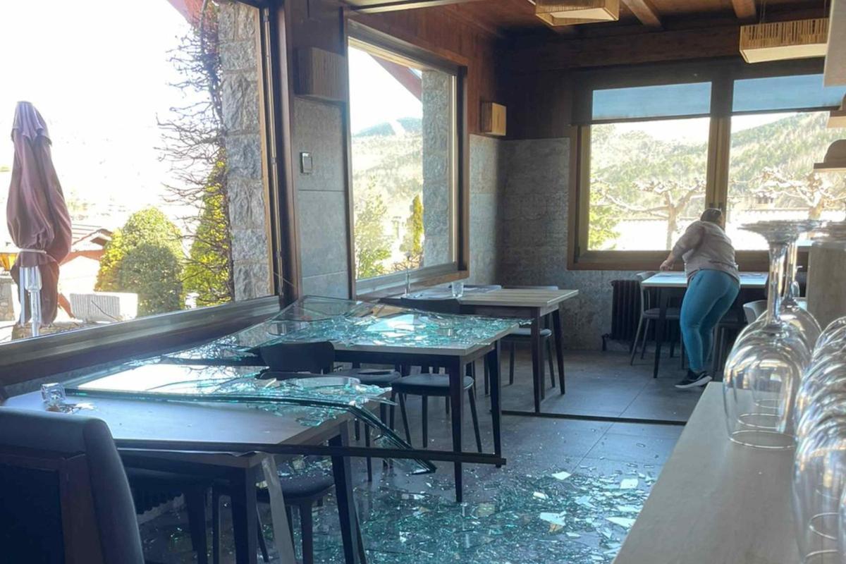 Les imatges del danys per les ventades al Ripollès