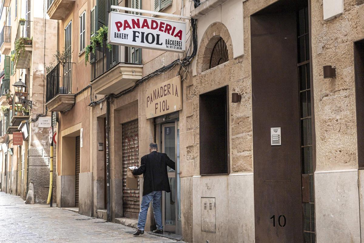 Panadería Fiol, en el centro de Palma.