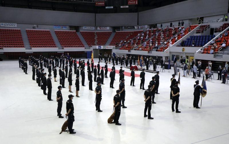 Jura de bandera de 6o nuevos policías nacionales