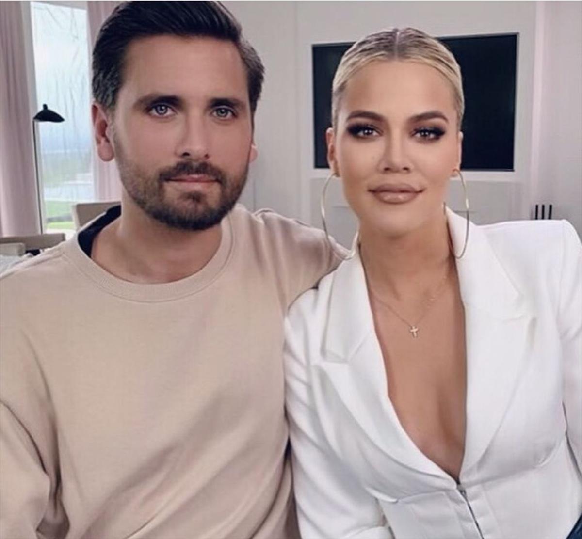 Scott Disick y Klhoé Kardashian