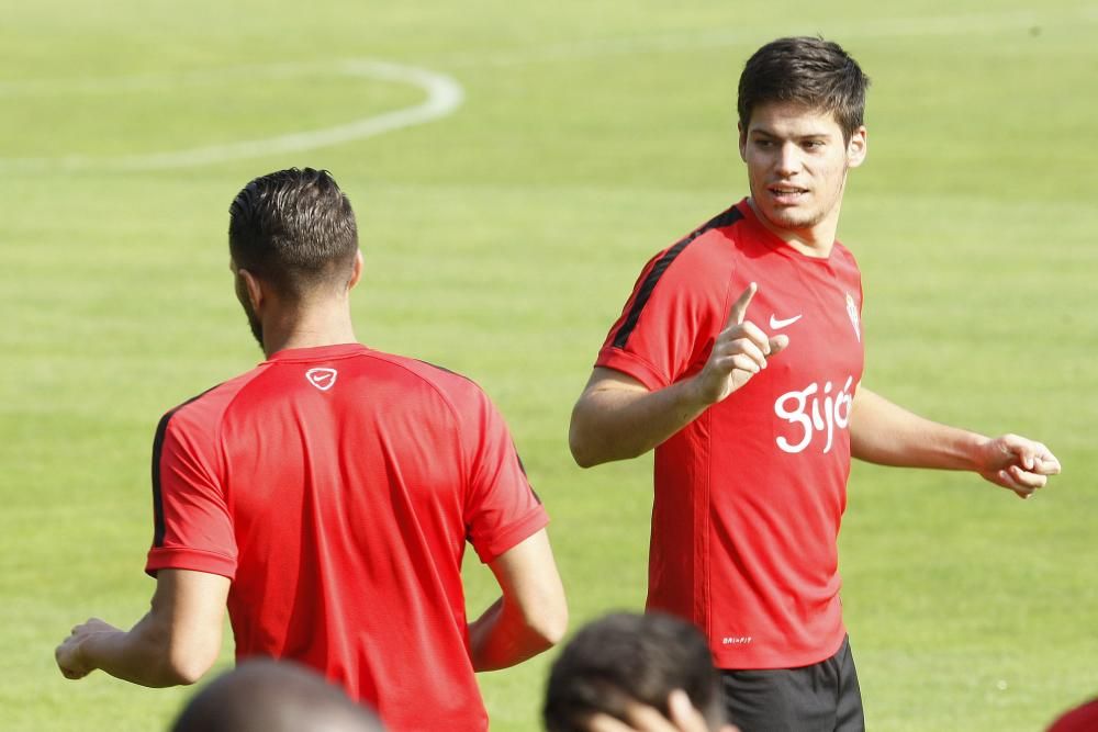 Entrenamiento del Sporting