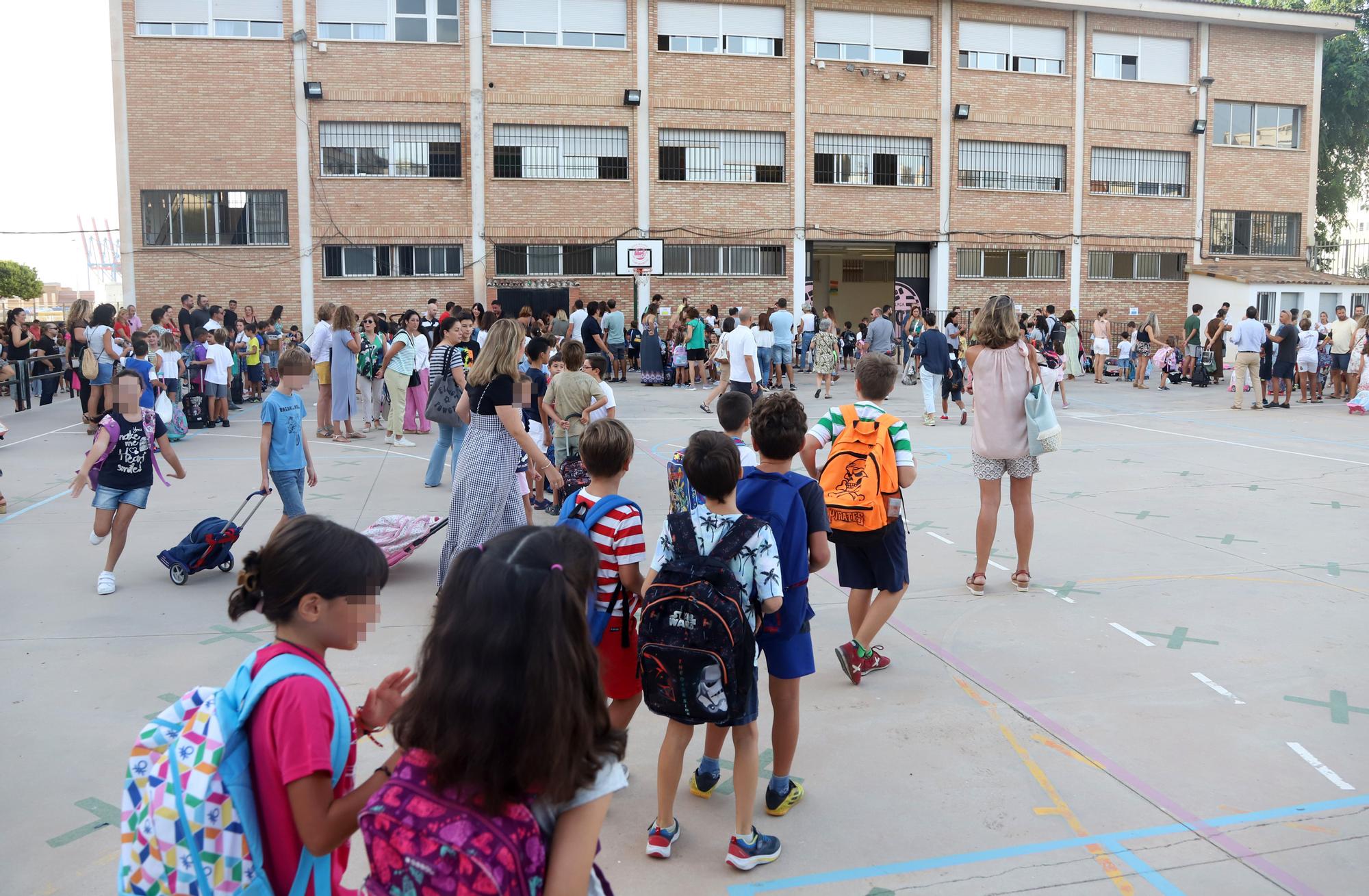 El inicio del curso escolar 22/23 en Málaga, en imágenes