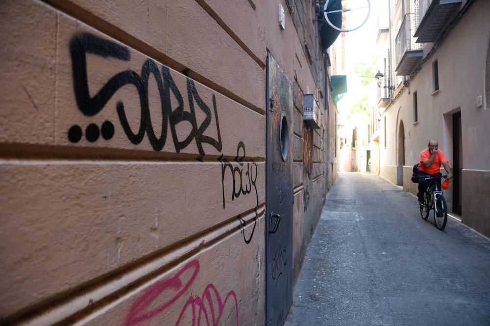 Palma, una ciudad pintarrajeada