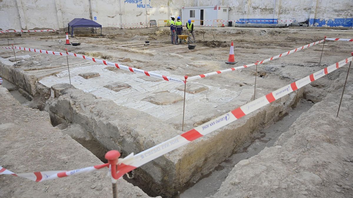 Excavaciones en El Grau por el descubrimiento de unas bodegas del siglo XIX