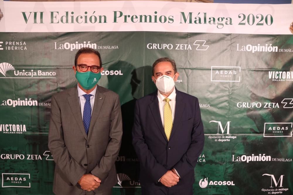 Gala de entrega de los Premios Málaga de La Opinión de 2020