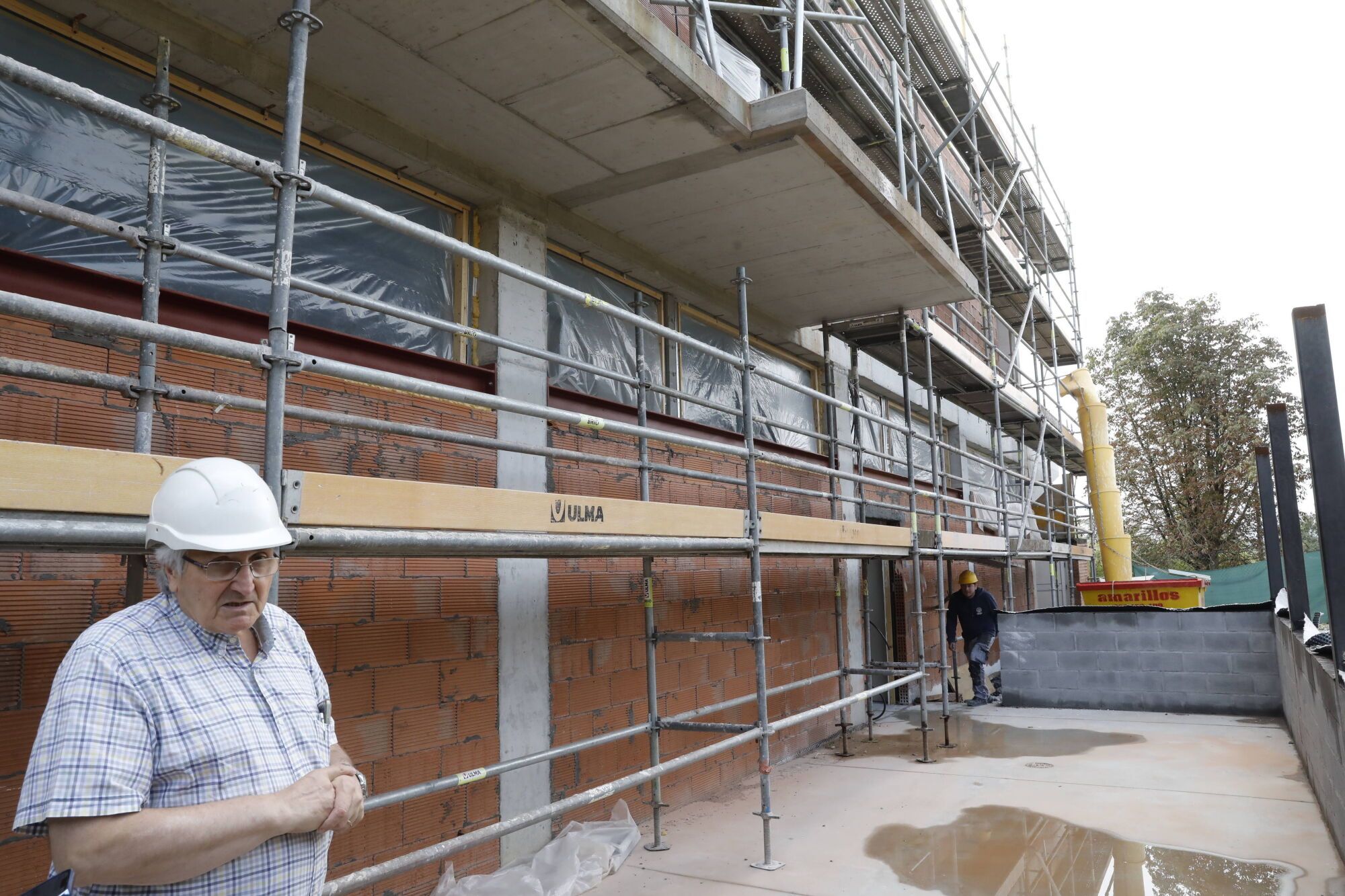 Oviedo, Latores. Obras nuevo pabellón de ASPACE