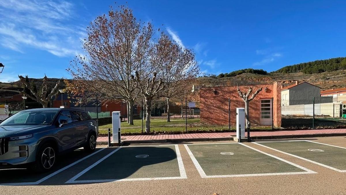 Los nuevos puntos recarga de vehiculos electricos en Jaraba.
