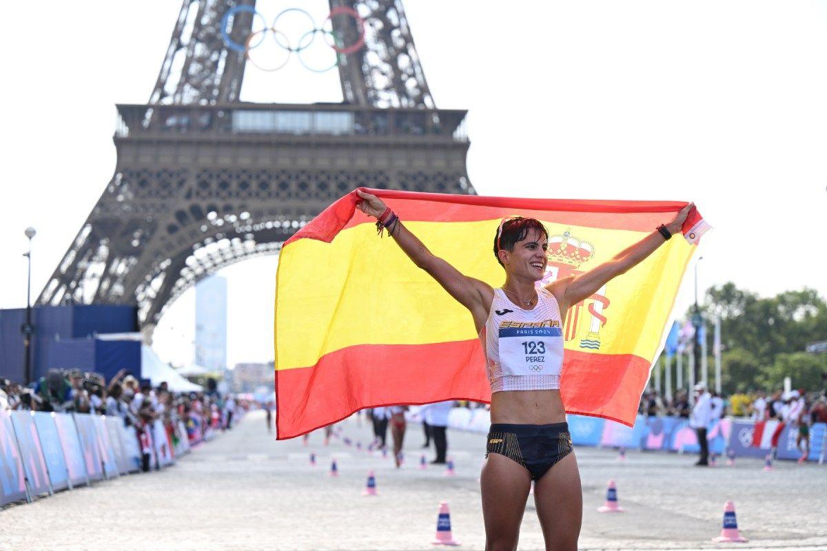 MARÍA PÉREZ: MEDALLA PLATA EN 20 KM MARCHA