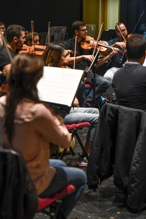 13-11-19 GENTE Y CULTURA. TEATRO DE LAS CULTURAS . CRUCE DE ARINAGA, ARGUIMES. Música. Reportaje con los protagonistas de 'México Sinfónico'. Fotos: Juan Castro.  | 13/11/2019 | Fotógrafo: Juan Carlos Castro