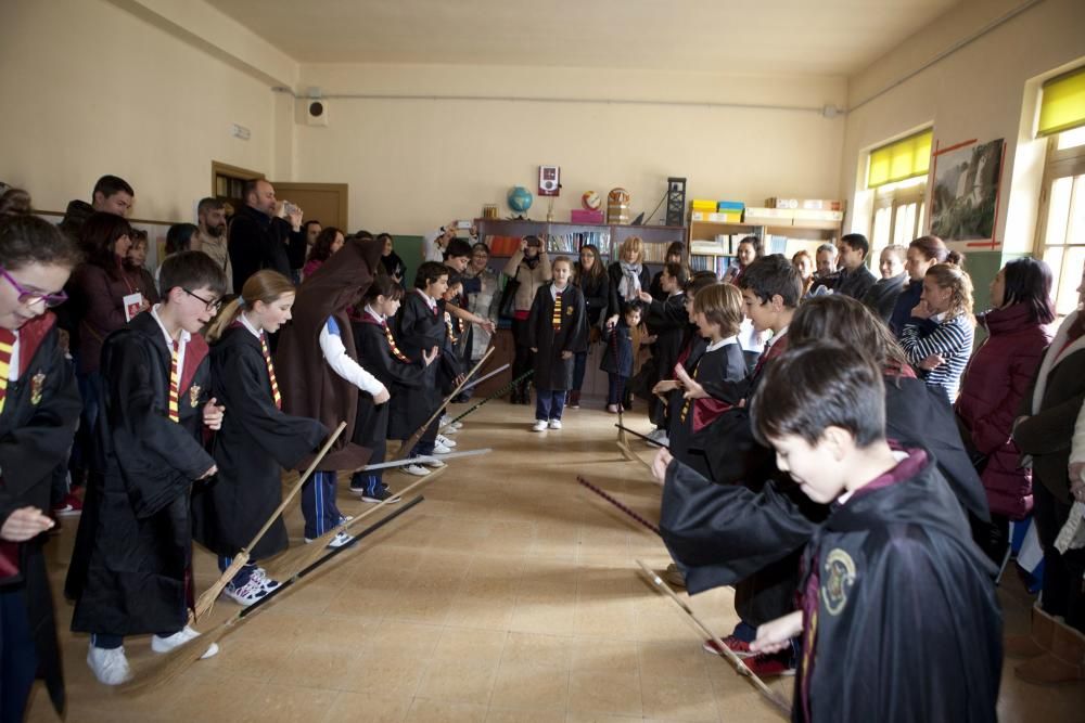 Visita virtual al metro de Londres en el colegio Sagrada Familia en El Entrego