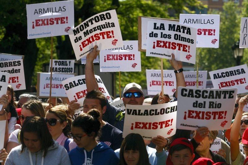 Manifestación: 'Salvemos Teruel'