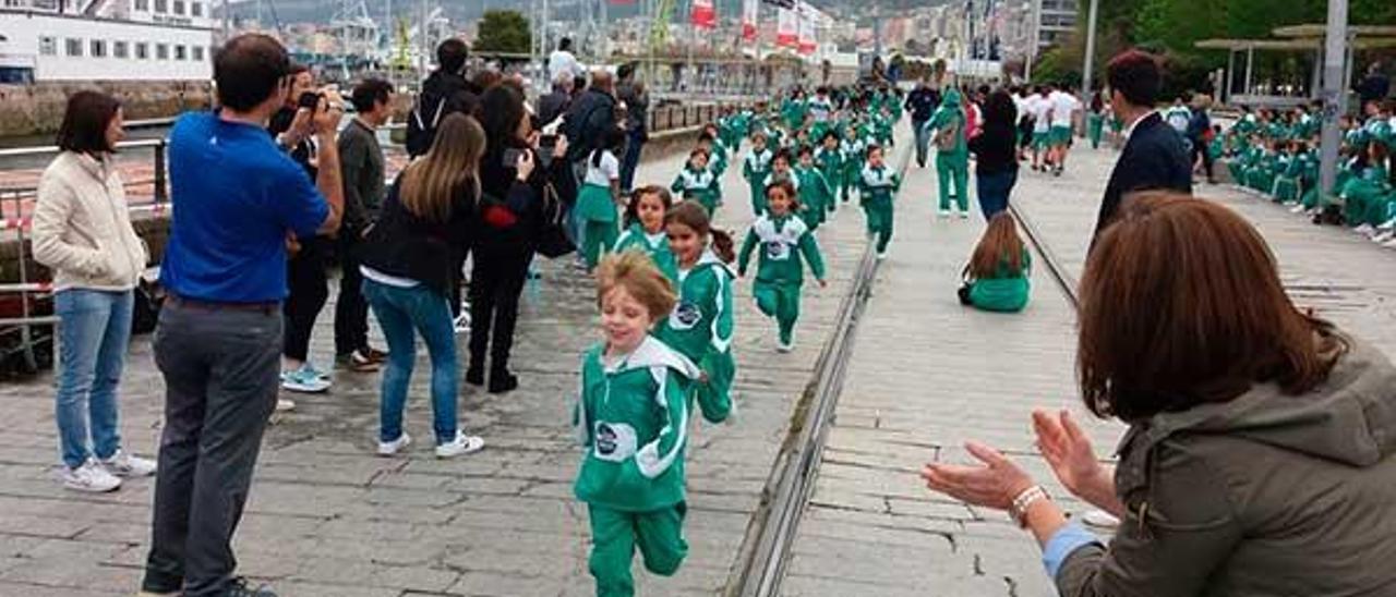 Imagen de la prueba en As Avenidas de Vigo.