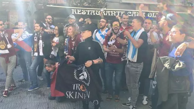 La Marea Granate invade Ponferrada