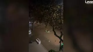 Desalojan a 90 personas de un camping inundado en Xàbia